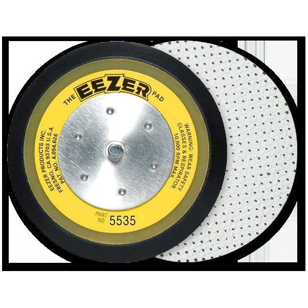 Eezer Products 5in PSA Backing Pad, Fully Molded, Epoxy-Glass Backing, Autobody & Fine Finishing, 10,000 RPM 5535 - main